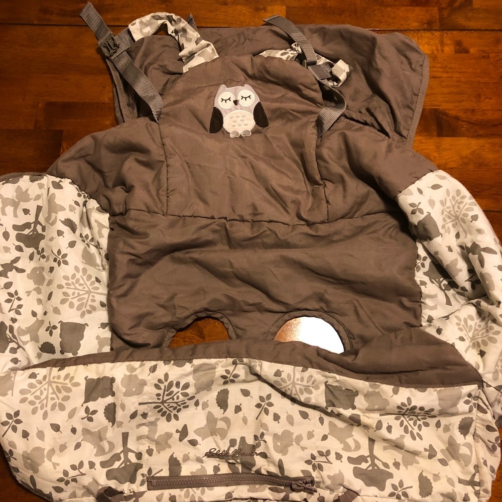 “Eddie Bauer” Shopping Cart & High Chair Cover
